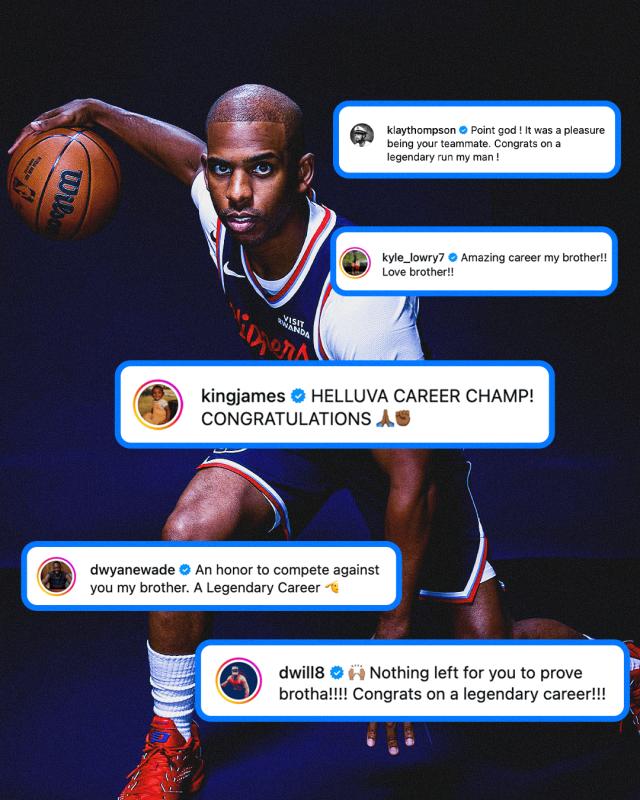 2026世界杯-众星齐贺保罗退役！詹姆斯：了不起的生涯，冠军！